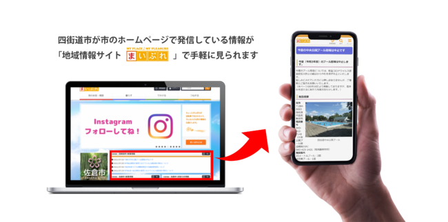 四街道市、市の行政情報等発信に関する協定を締結[ニュース]