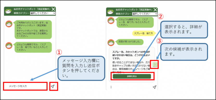 仙台市、AIチャットボットの活用に向けた実証実験を開始[ニュース]