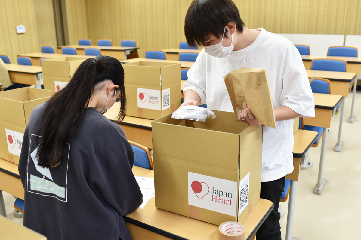 佐賀県佐賀市「災害用Heart Stock」運用開始。地元の学生ボランティアらと共同で支援物資を完成［ニュース］